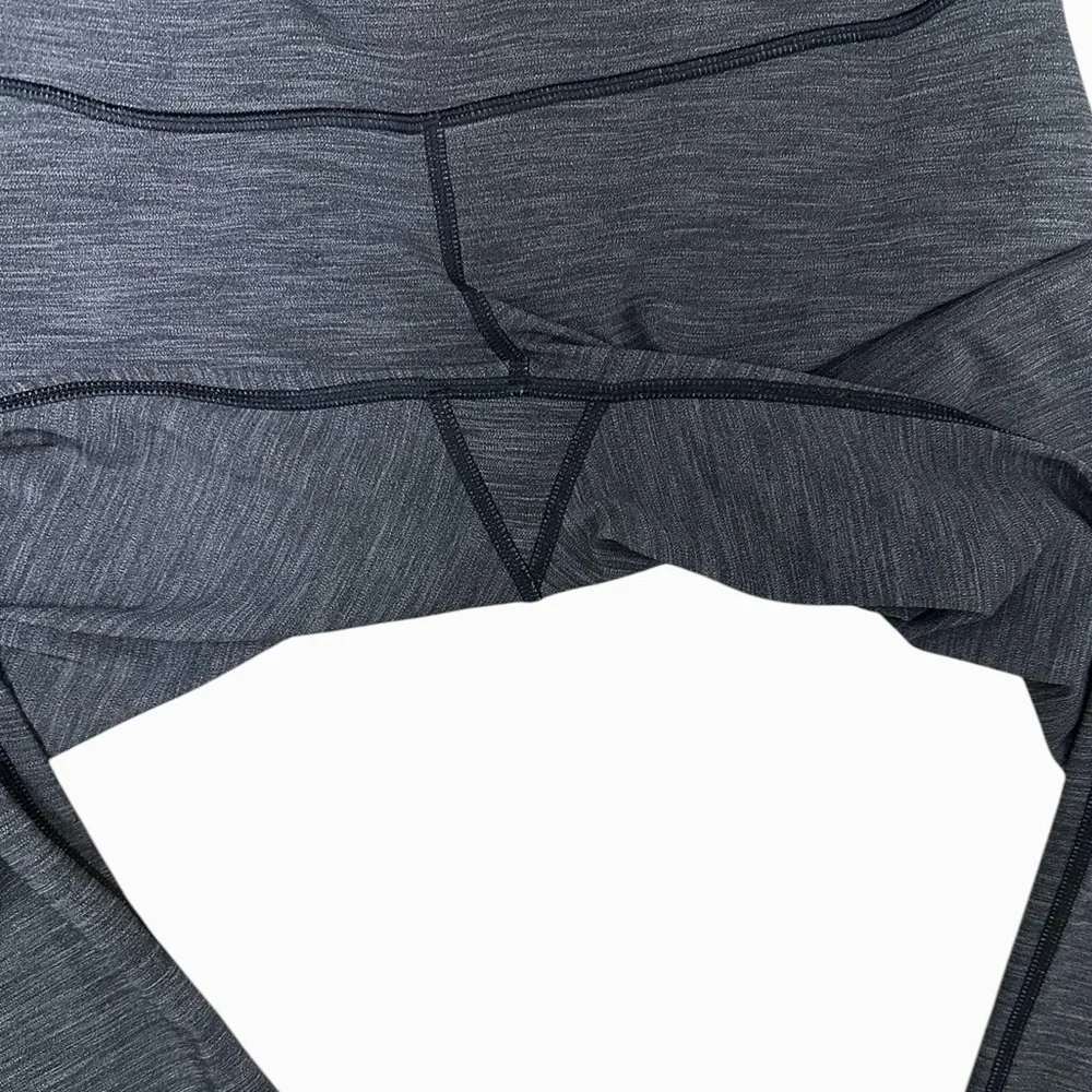 Lululemon Wunder Under High-Rise Tight Size 8 in Brushed Heathered Black 31”